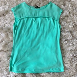 Perfect work blouse mint green from the Limited